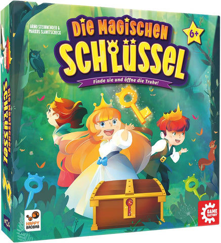 Die magischen Schlüssel - Finde sie und öffne die Truhe!