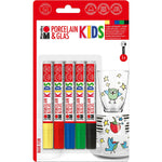 Marabu - Porzellan &amp; Glas Stifteset Kids