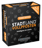 Stadt Land Vollpfosten - Kartenspiel Classic Edition