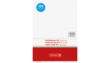 Karteikarten A5, 100 St.