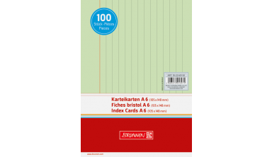Karteikarten A6, 100 St.