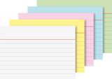 Karteikarten A7, 100 St.