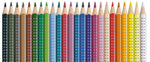 Faber Castell - 24er Set wasservermalbare Buntstifte