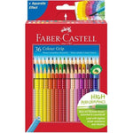 Faber Castell - 36er Set wasservermalbare Buntstifte