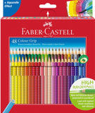 Faber Castell - 48er Set wasservermalbare Buntstifte