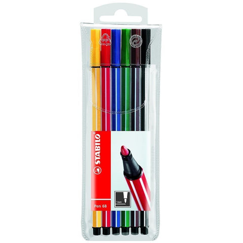 Stabilo - 68 Pen Set, 6 Stifte