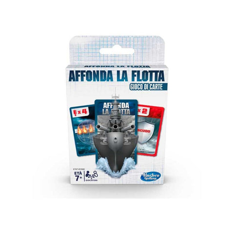 Hasbro - Affonda la flotta gioco di carte