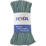 Heyda - Naturbast, bunte Farben