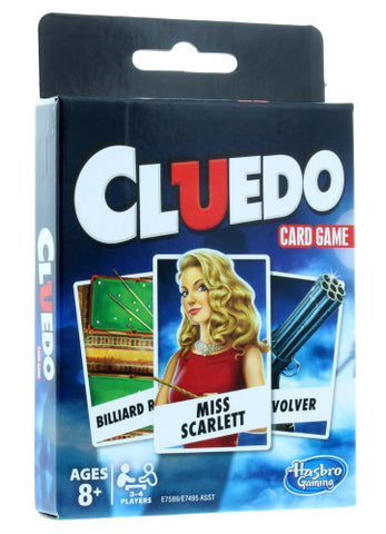 Hasbro - Cluedo gioco di carte