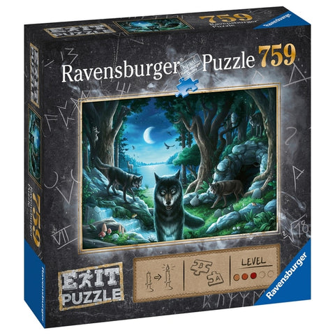 Ravensburger 759 Escape Puzzle - Wolf