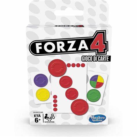 Hasbro - Forza 4 Gioco di carte