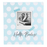 Babyalbum Hallo Baby blau