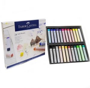 Faber Castell Softpastellkreiden, 24 Farben