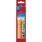 Faber Castell - 5er Jumbo Set Farbstifte Neon