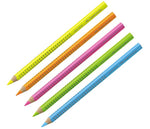 Faber Castell - 5er Jumbo Set Farbstifte Neon