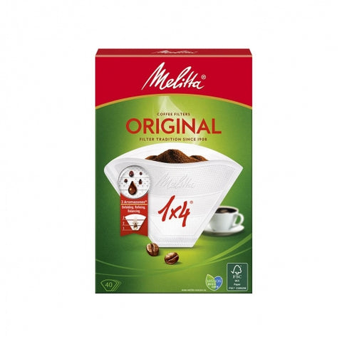 Melitta - Filtertüten Nr.1x4, 40 St.