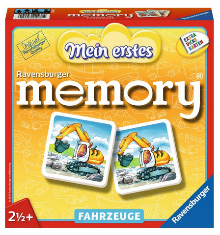 Ravensburger - Mein erstes Memory Fahrzeuge