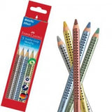 Faber Castell - 5er Jumbo Set Farbstifte Metallic