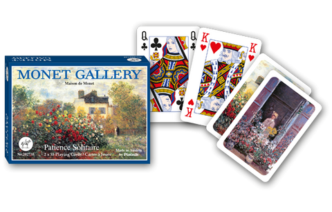 Monet Gallery Patience/Solitaiere - Spielkarten