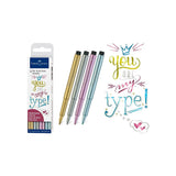 Faber Catsell Pitt Artist 4er Set - Metallic