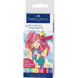 Faber Catsell Pitt Artist 6er Set - Manga Shójo Set