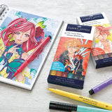 Faber Catsell Pitt Artist 6er Set - Manga Shójo Set