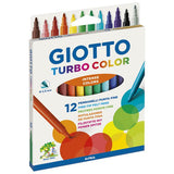 Giotto - Turbo Color Filzstifte, 12er Set