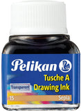 Pelikan Zeichentusche Transparent